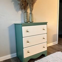 Refinished 3 Drawer Dresser