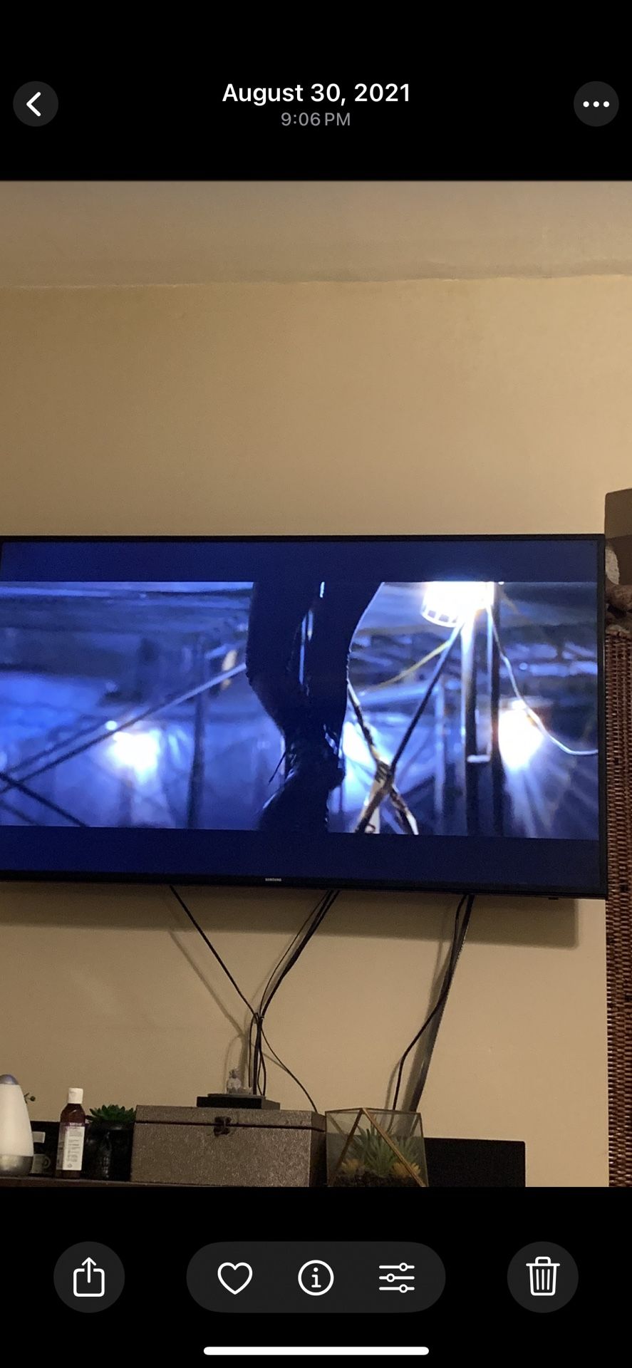 65” Samsung Smart Tv