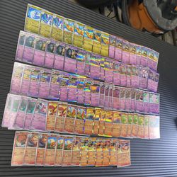 Huge Lot Of Pokémon Holographic Cards From Scarlet And Violet 151