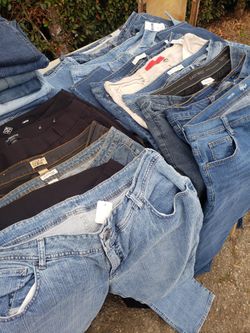 Plus Size Womens Jean's And Shirts