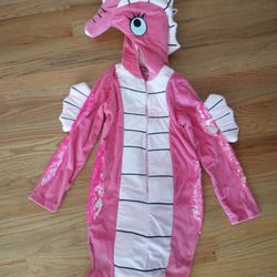 Kids Seahorse Halloween Costume -Size Medium