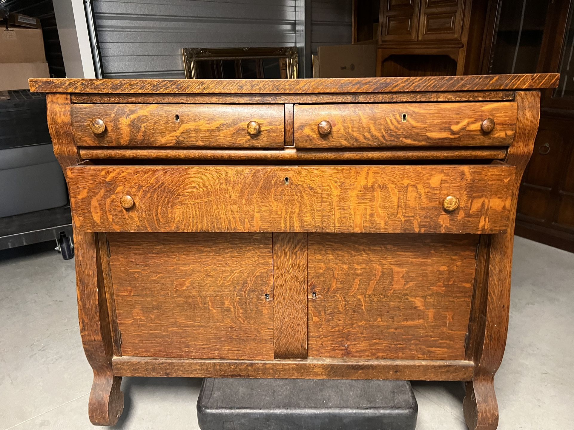 Antique Serving Table