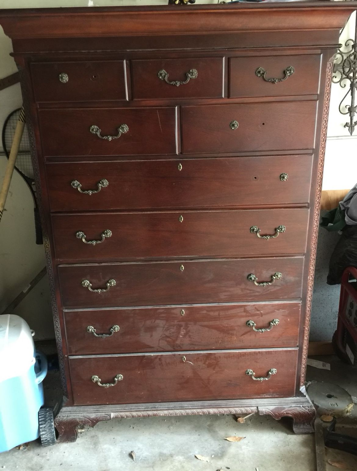 Antique Dresser & Armoire