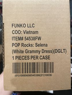 Funko Pop #206 Selena Grammy Diamond