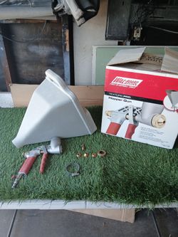 Drywall texture hopper gun