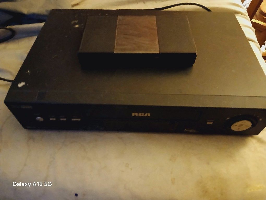 Vhs Player/recorder And Harry Potter Tape