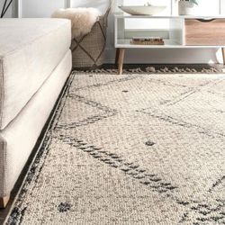 Moroccan Inspired Brand New Area Rug