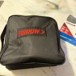 T50AC Professional Electric Staple Gun and Nailer with staples and nails