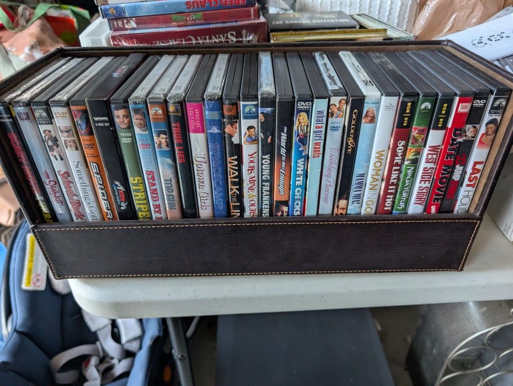 Boxes Of Blue Rays & DVDs