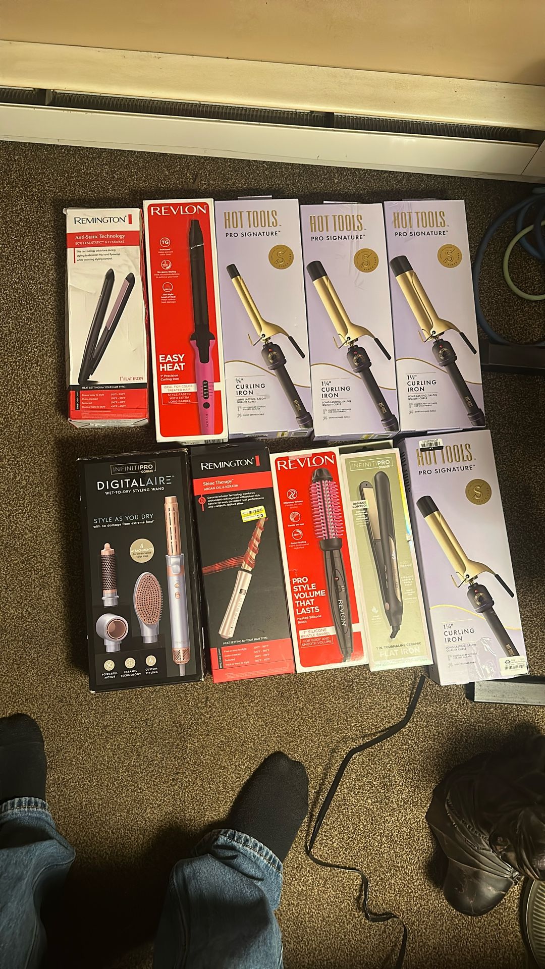 Curling Irons And Brushes And Styling Wands