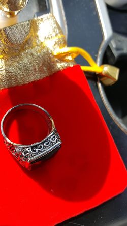 Sterling silver ring size 8