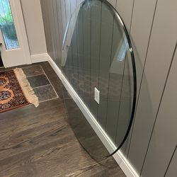 Clear Glass Table Top, 42" - delivery available