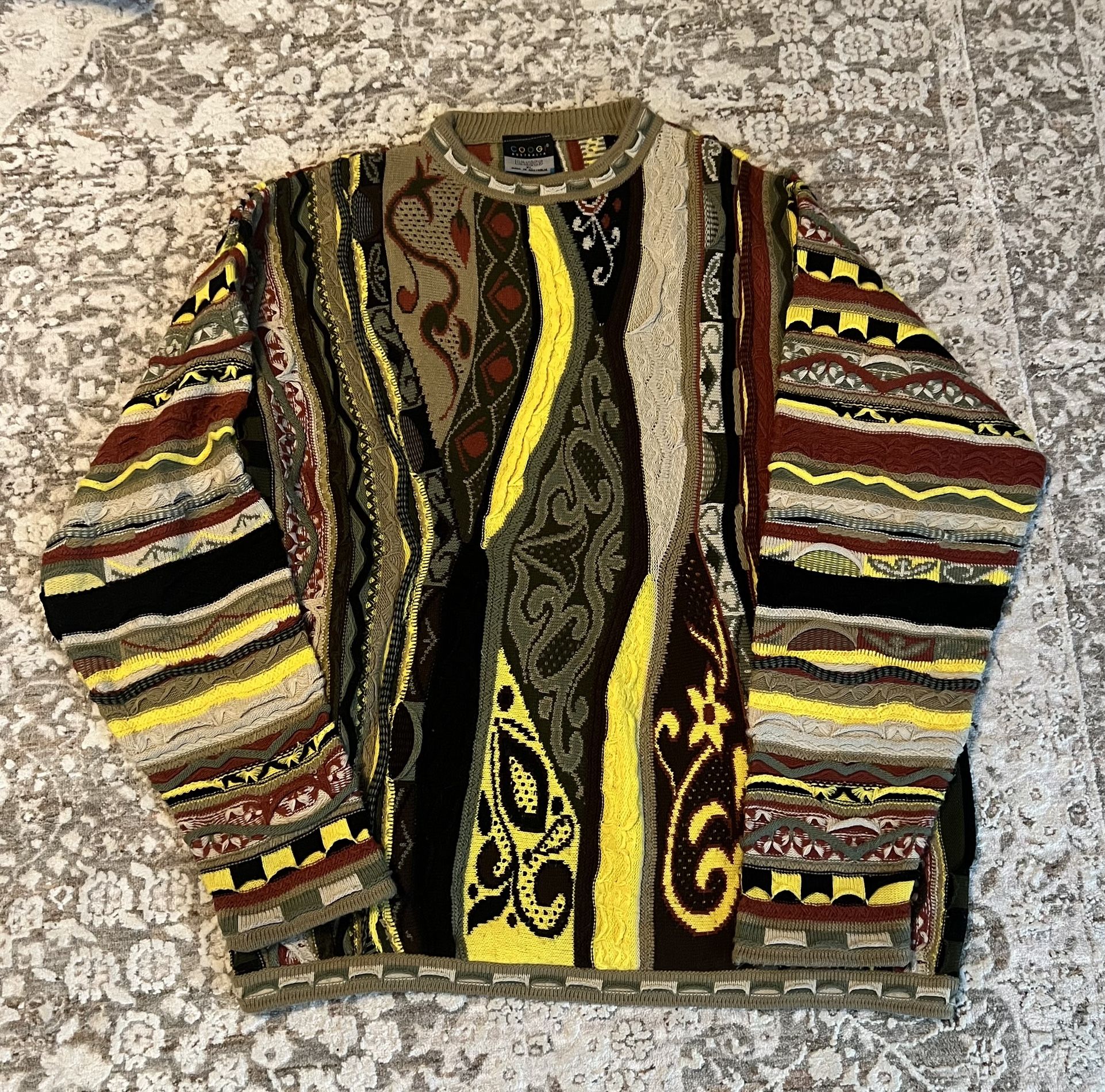 Men’s Vintage Coogi Sweater Size XL