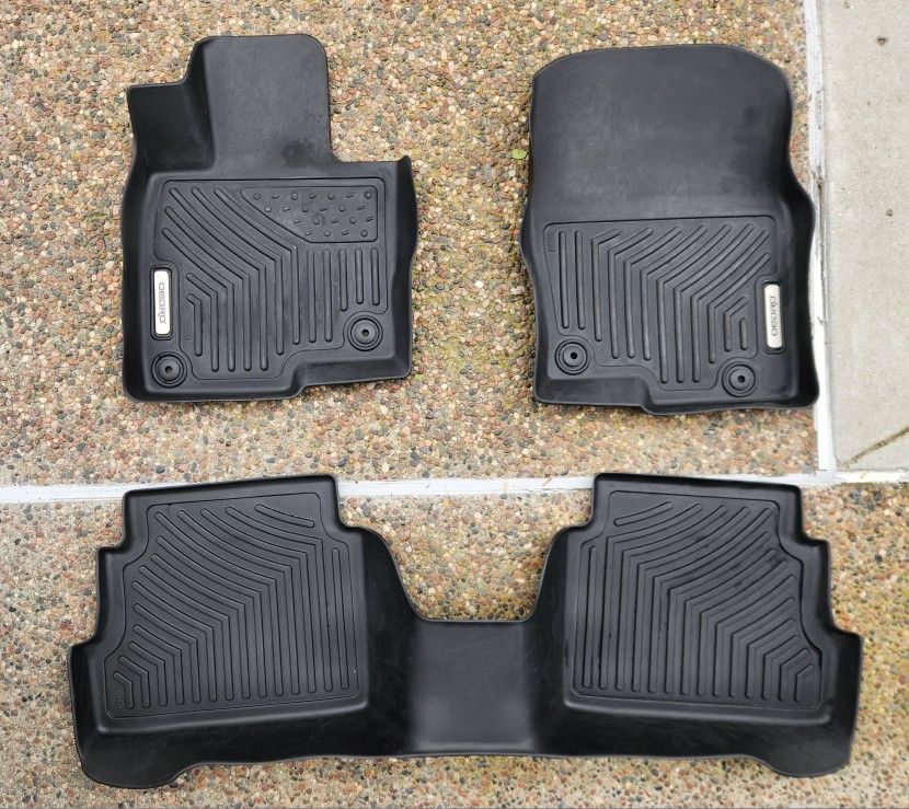 All-Weather Floor Mats / Liners – Fits 2017-2025 Mazda CX-5 (Front + 2nd Row)