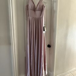 Dusty Pink Formal Dress