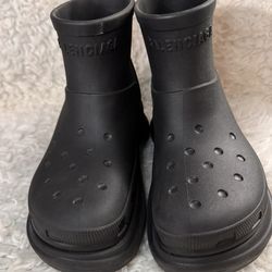 BALENCIAGA CROC BOOTS