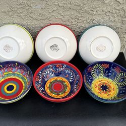 Handmade Bowls X 6
