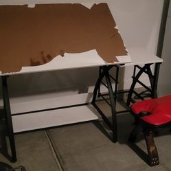 Drafting Writing Desk Adjustable Table Top 