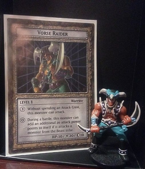 Vorse Raider ST-05 (Card + Figurine) 1 1/2 inch Figurine ST-05 96TK