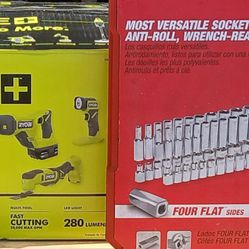 RYOBI COMBO SET TOOLS