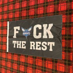 Brand New Charlotte Hornets Banner Flag 