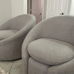 Miranda Kerr Grey Swivel Chair