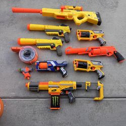Nerf Gun! Miscellaneous Styles! 17 Total