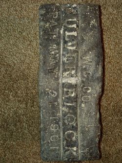 Rare antique brick from the original track at the Indianapolis Motor Speedway. This is a piece of history. It's over 125 years old.
