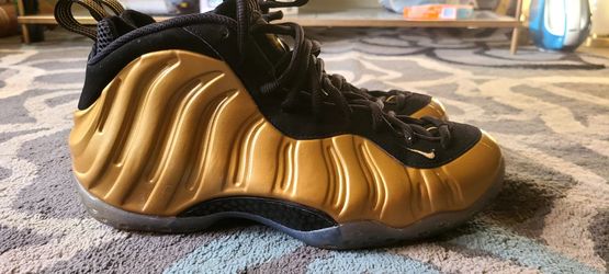 Nike Foamposite Gold