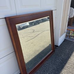 Wood Framed Mirror