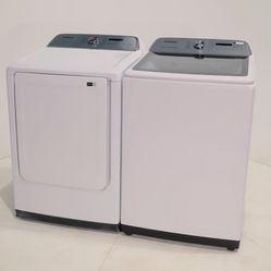 New Samsung Electric Washer and Dryer