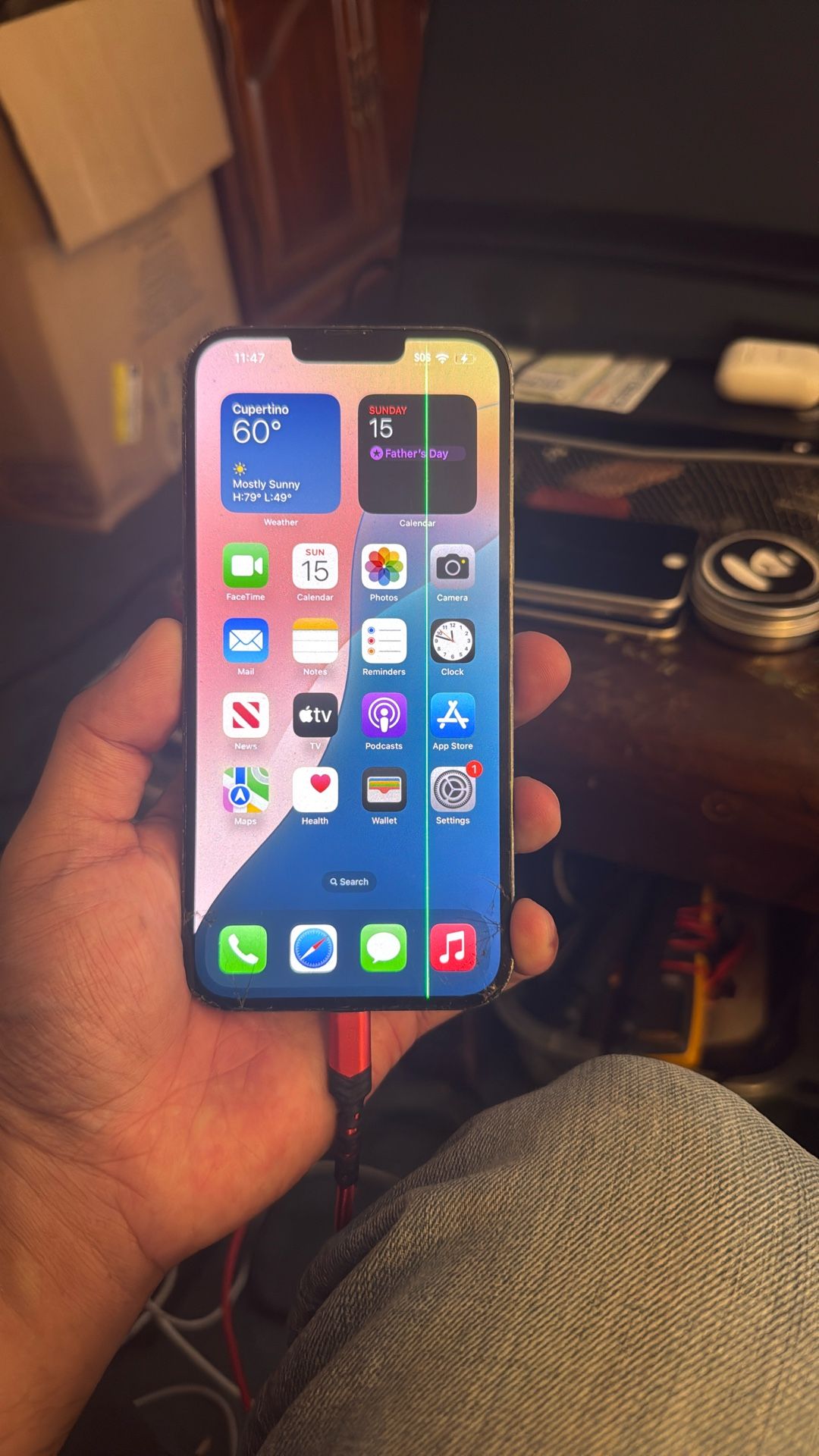 IPhone 13 Pro Max Needs Screen/No iCloud,