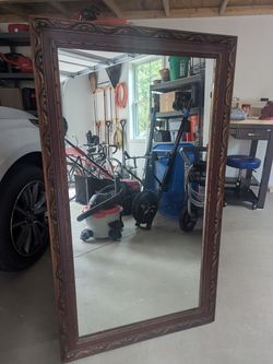 Mirror, Wood Framed.