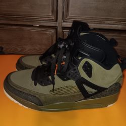 Jordan Spikes Olive Size 13
