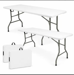2 Folding Table 6Ft