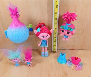 Dreamworks Trolls Stylin Poppy Lot