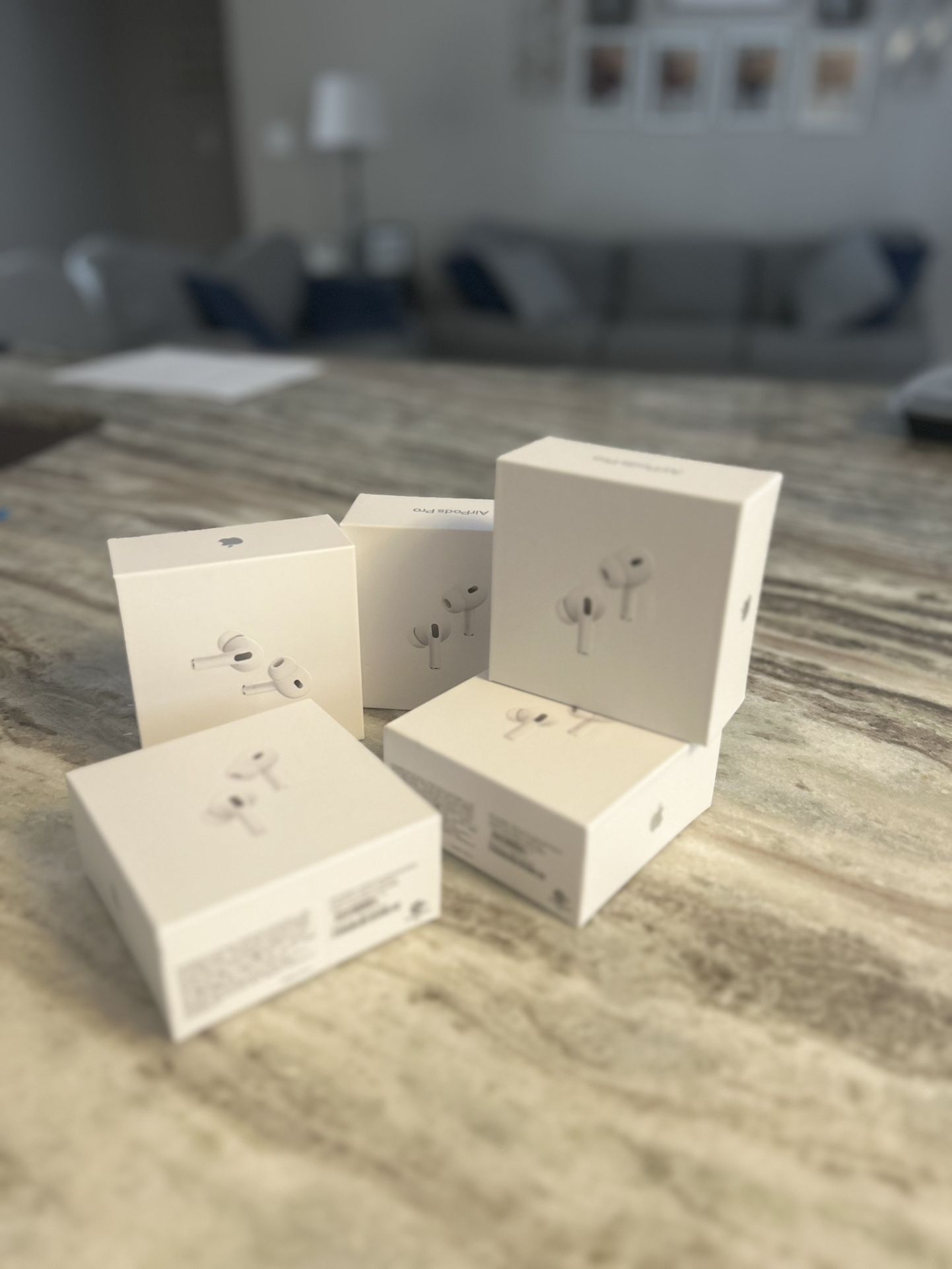 White Airpods 2nd generation