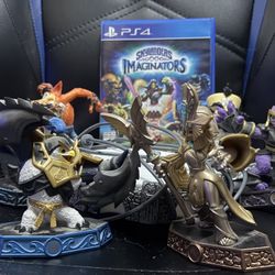 Skylanders Imaginators Starter Pack Set Portal and Game Disk Plus 4 Figures PS4