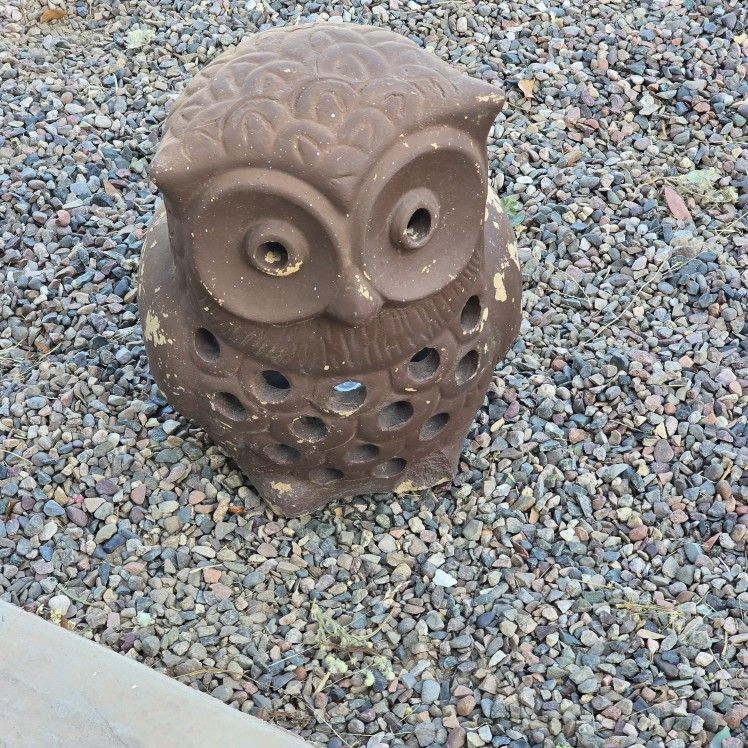 Large Clay Statue 2 Ft Tall 