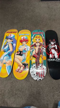 Hook ups display decks and wall mounts