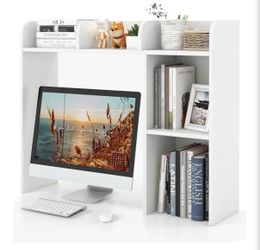NEW Tangkula Desktop Bookshelf / Desk Hutch – Unopened – $60