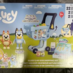 Bluey My Size Shopping Set