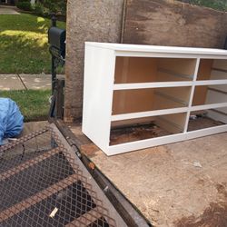 Two White Dressers.         OBO 