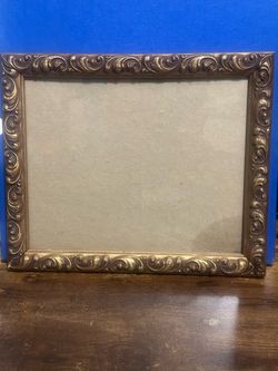 Gold Ornate Scroll Picture Frame