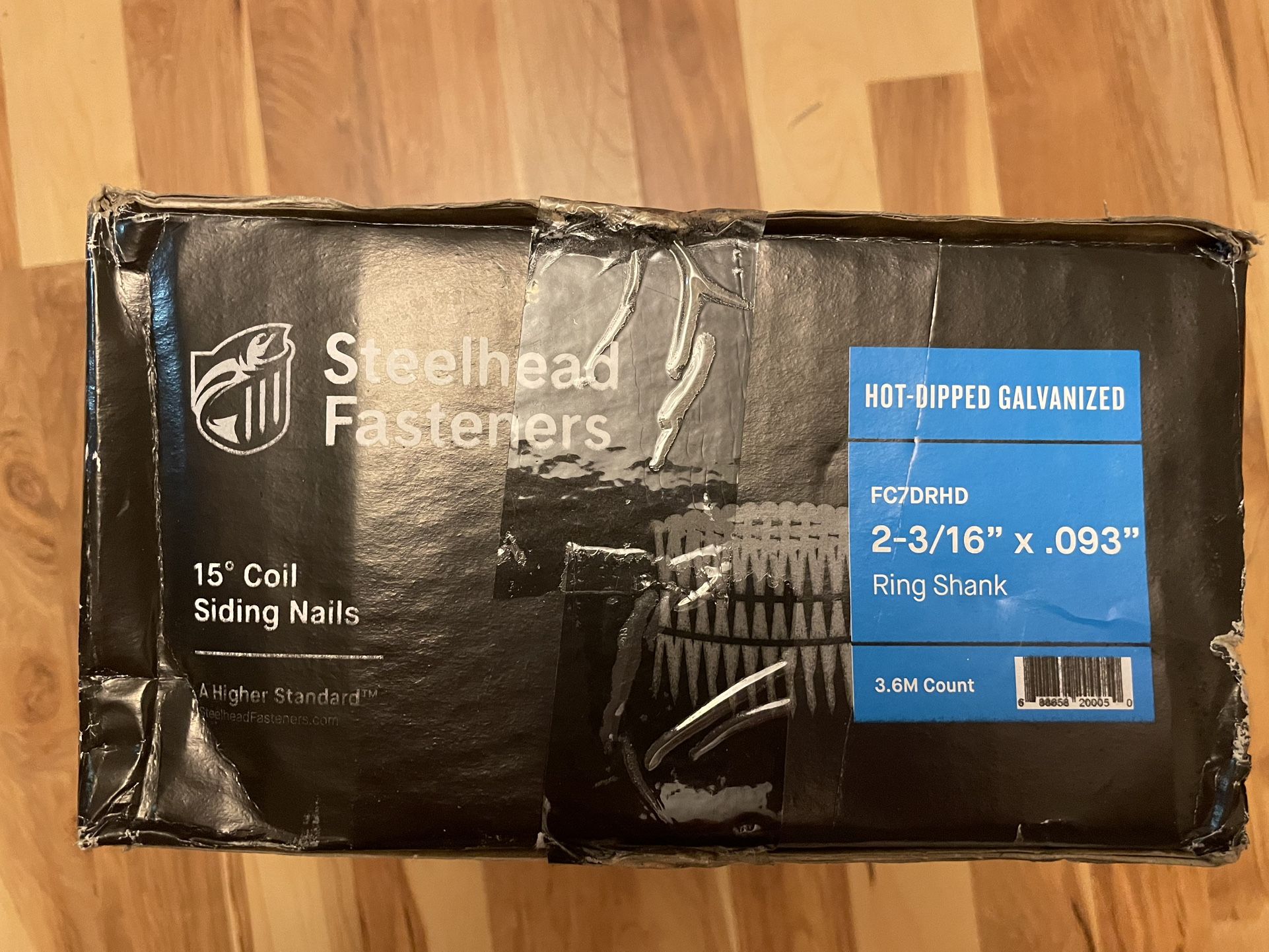 Galvanized Siding Nails 2-3/16”x 0.93”