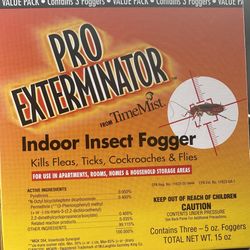 Insect Fogger Cans