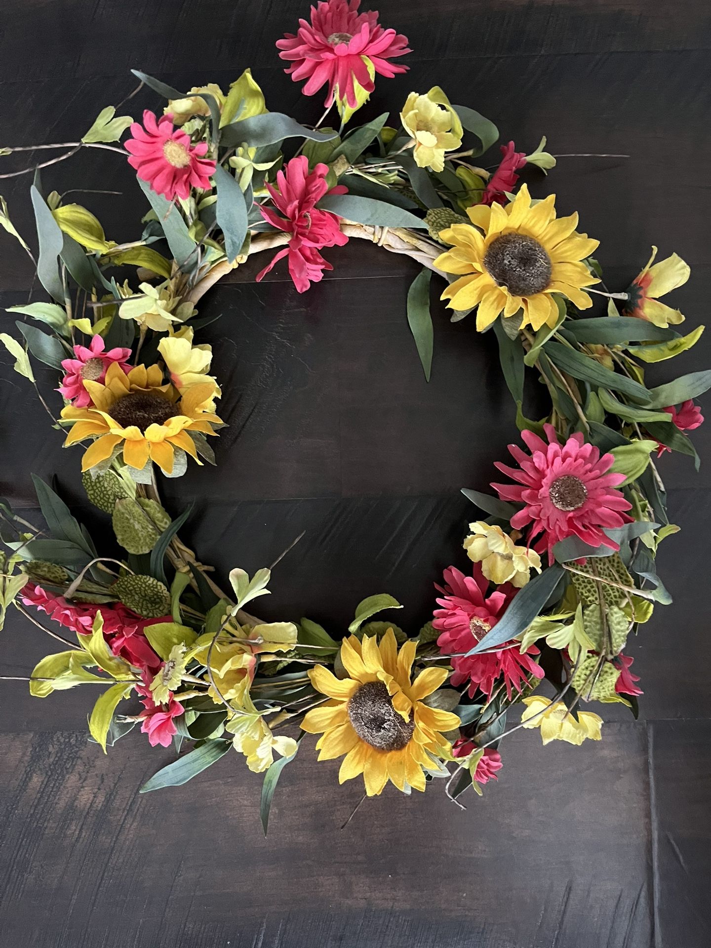 Sunflower Wreath