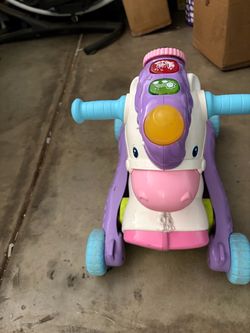 VTech 3-in-1 Rock & Bounce Pony / Unicorn Ride-On Toy