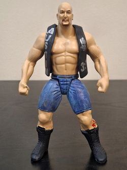 1998 WWF STONE COLD STEVE AUSTIN JAKKS PACIFIC WRESTLING FIGURE