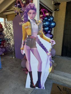 Rumi Kpop Demon Hunters Cardboard Standup 